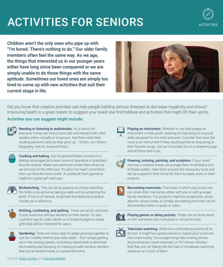 Activities for Seniors